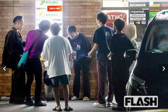 コムドット　コンビニ